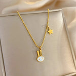 Load image into Gallery viewer, Bunny Charm Necklace