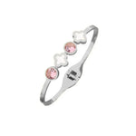 Load image into Gallery viewer, Blush Clover Bangle