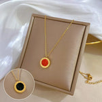 Load image into Gallery viewer, Crimson Eclipse Pendant
