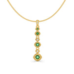 Load image into Gallery viewer, Emerald Grace Necklace