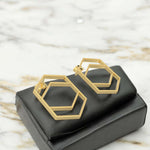 Load image into Gallery viewer, Hexagon Chic Earrings