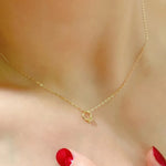 Load image into Gallery viewer, Ring Pendant Necklace