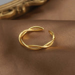 Load image into Gallery viewer, Criss Cross Open Ring