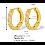 Load image into Gallery viewer, Dazzling Mini Hoops