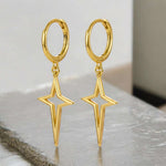Load image into Gallery viewer, Star Drop Earrings