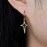 Load image into Gallery viewer, Star Drop Earrings