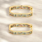 Load image into Gallery viewer, Aurora Prism Hoops