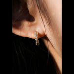 Load image into Gallery viewer, Round Twisted Earrings