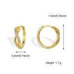 Load image into Gallery viewer, Cross circle Earrings