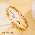 Load image into Gallery viewer, Gold Designer Bangle
