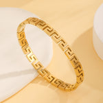 Load image into Gallery viewer, Gold Designer Bangle