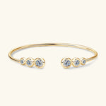 Load image into Gallery viewer, Moissanite Cuff Bracelets