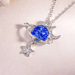Load image into Gallery viewer, Star Moon Pendant Necklace