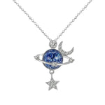 Load image into Gallery viewer, Star Moon Pendant Necklace