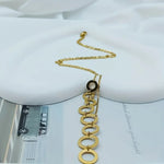 Load image into Gallery viewer, Circle Pendant Necklace