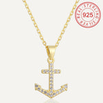 Load image into Gallery viewer, Boat Anchor Necklace