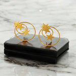 Load image into Gallery viewer, Stellar Orbit Hoops