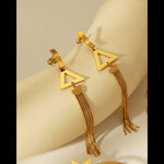 Load image into Gallery viewer, Triangle Fringe Drops