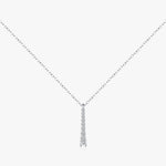 Load image into Gallery viewer, Silver Moissanite Necklace