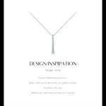 Load image into Gallery viewer, Silver Moissanite Necklace