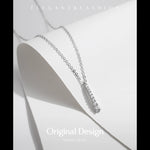 Load image into Gallery viewer, Silver Moissanite Necklace