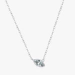Load image into Gallery viewer, Oval Zircon Pendant Necklace