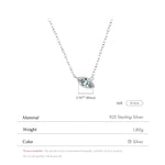 Load image into Gallery viewer, Oval Zircon Pendant Necklace