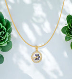 Load image into Gallery viewer, Sapphire Blossom Necklace