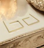 Load image into Gallery viewer, Modern Square Earrings