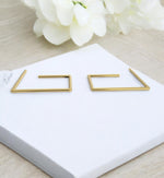 Load image into Gallery viewer, Modern Square Earrings