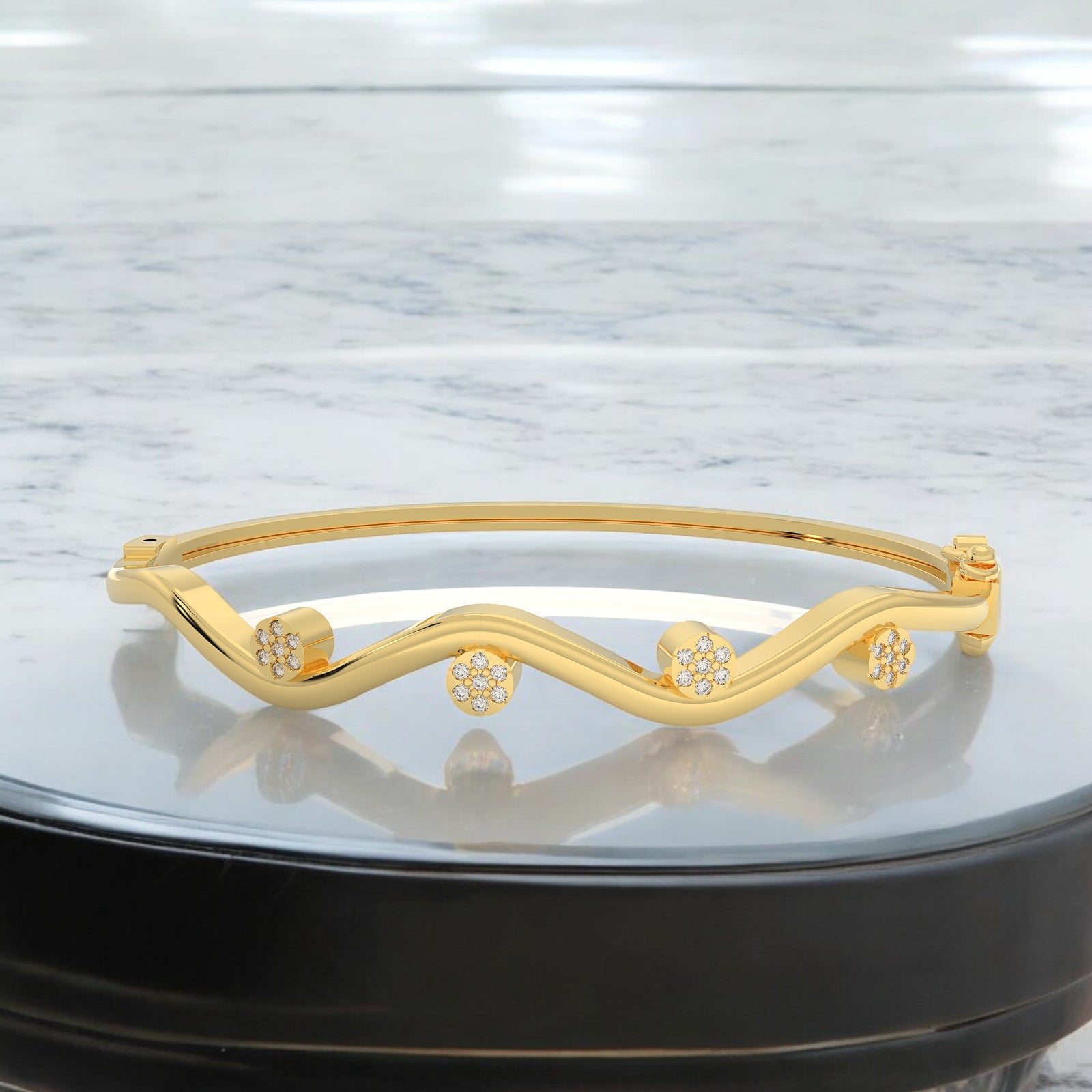 Radiant Waves Bracelet