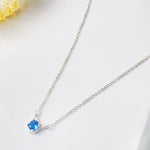 Load image into Gallery viewer, Circle Olivine Necklace
