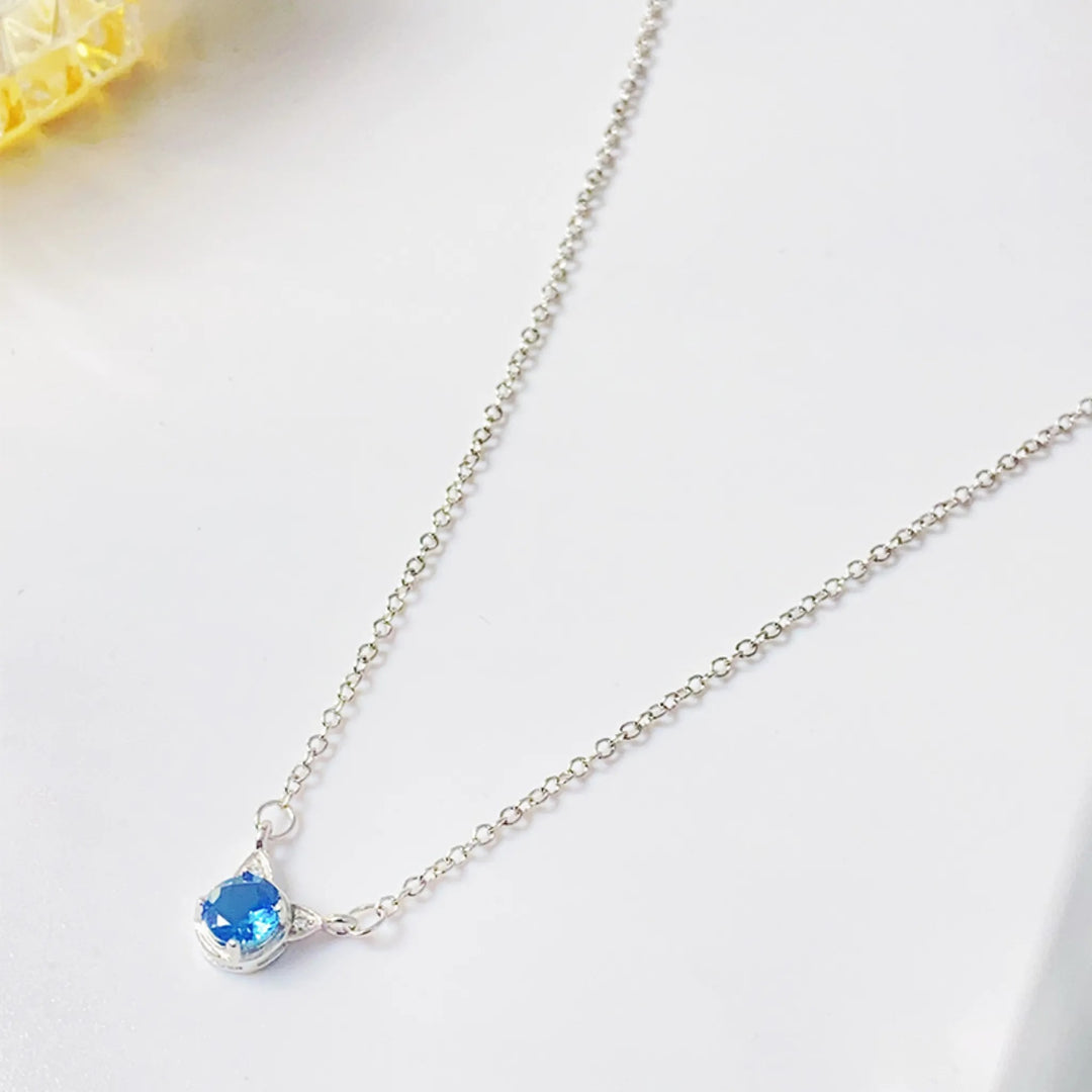 Circle Olivine Necklace